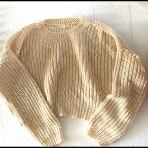 Cream Sweater